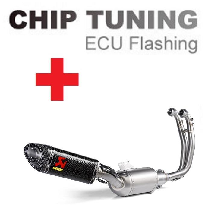 Aprilia RS 660 / Tuono 660 2021-heden EC/ECE High Performance ECU Flash tuning + Akrapovic S-A6R4-HAPC (Stage 3)