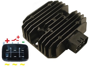 CARR4405 MOSFET Voltage regulator rectifier - SH678A-12, SH578BA, SH678UA, SH699-12, SH650D-11, SH678TA