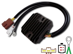 CARR694-KTM-LC 690 950 990 1190 MOSFET Voltage regulator rectifier (SH541SA, SH541KB)