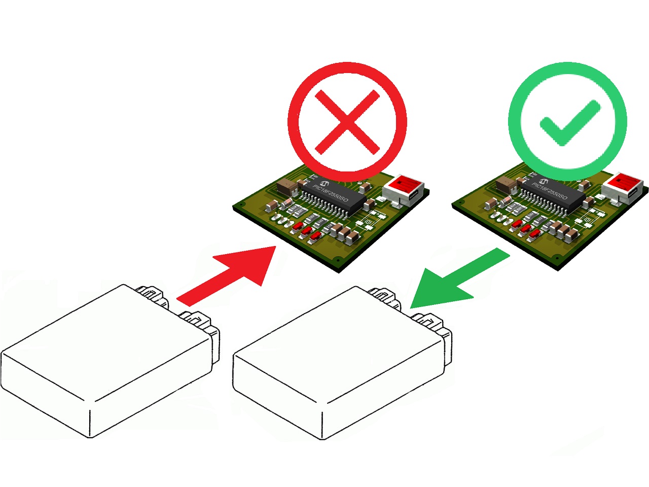 Modern advanced Carmo ignition PCB in original housing VERV2