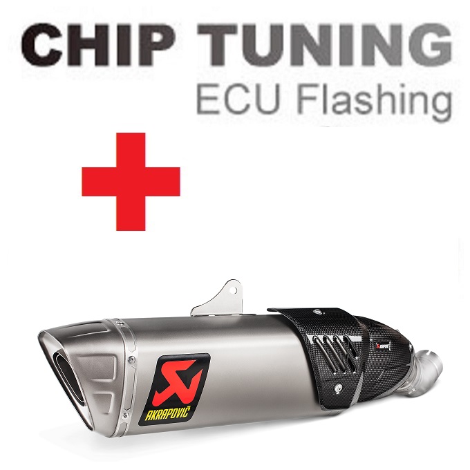 Honda CBR1000RR models 2017-2019 High Performance ECU Flash tuning + Akrapovic S-H10SO17-HAPXLT/1 (Stage 3)