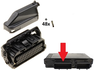 48 pole superseal connector KTM ECU ECM computer 61341031 connector