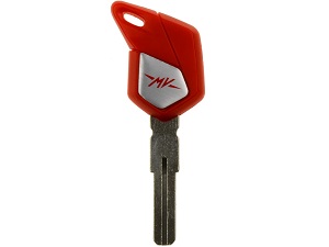 MV Agusta blanco chip key (red) laser