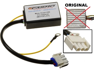 Motoplat Moto Guzzi V50 Nato igniter ignition module CDI TCI Box - MotoPlat 9635105