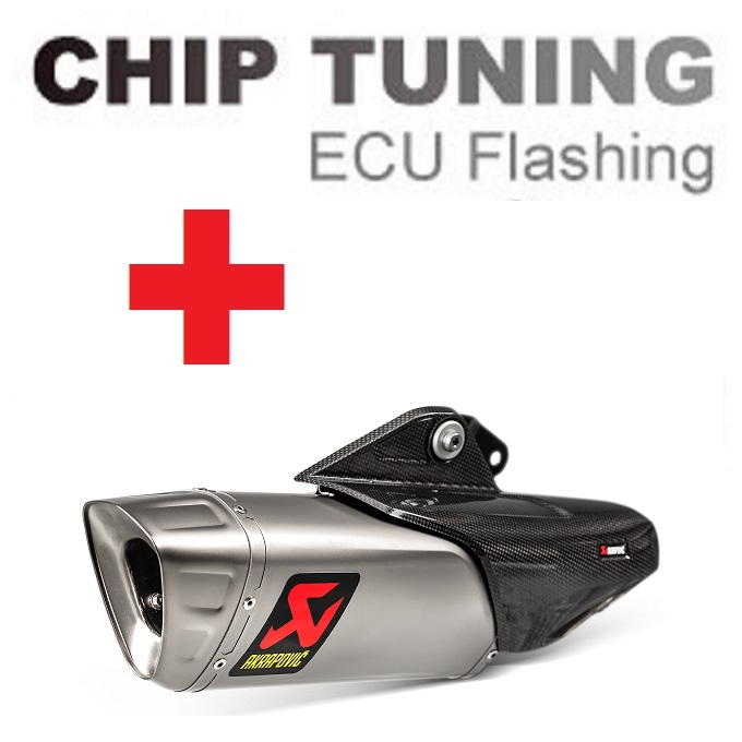 Yamaha R1 2015-today High Performance ECU Flash tuning + Akrapovic S-Y10SO18-HAPLT (Stage 3)