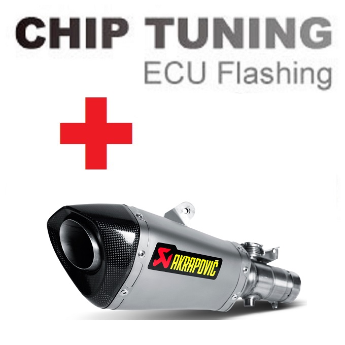 Yamaha R6 2010-2016 High Performance ECU Flash tuning + Akrapovic S-Y6SO9-HASZ (Stage 3)