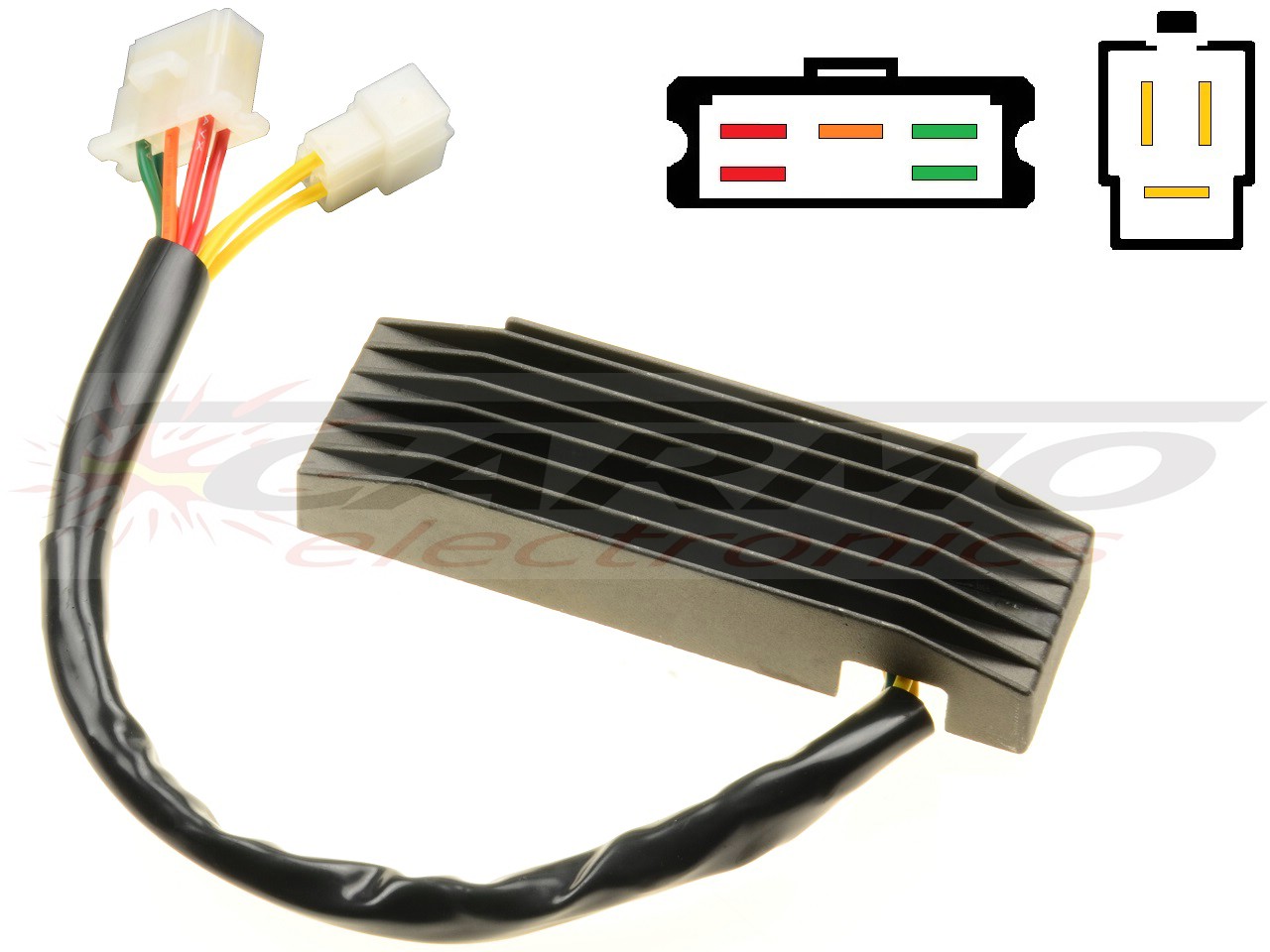 CARR401J-VS14W Suzuki VS1400 intruder Voltage regulator rectifier - Click Image to Close