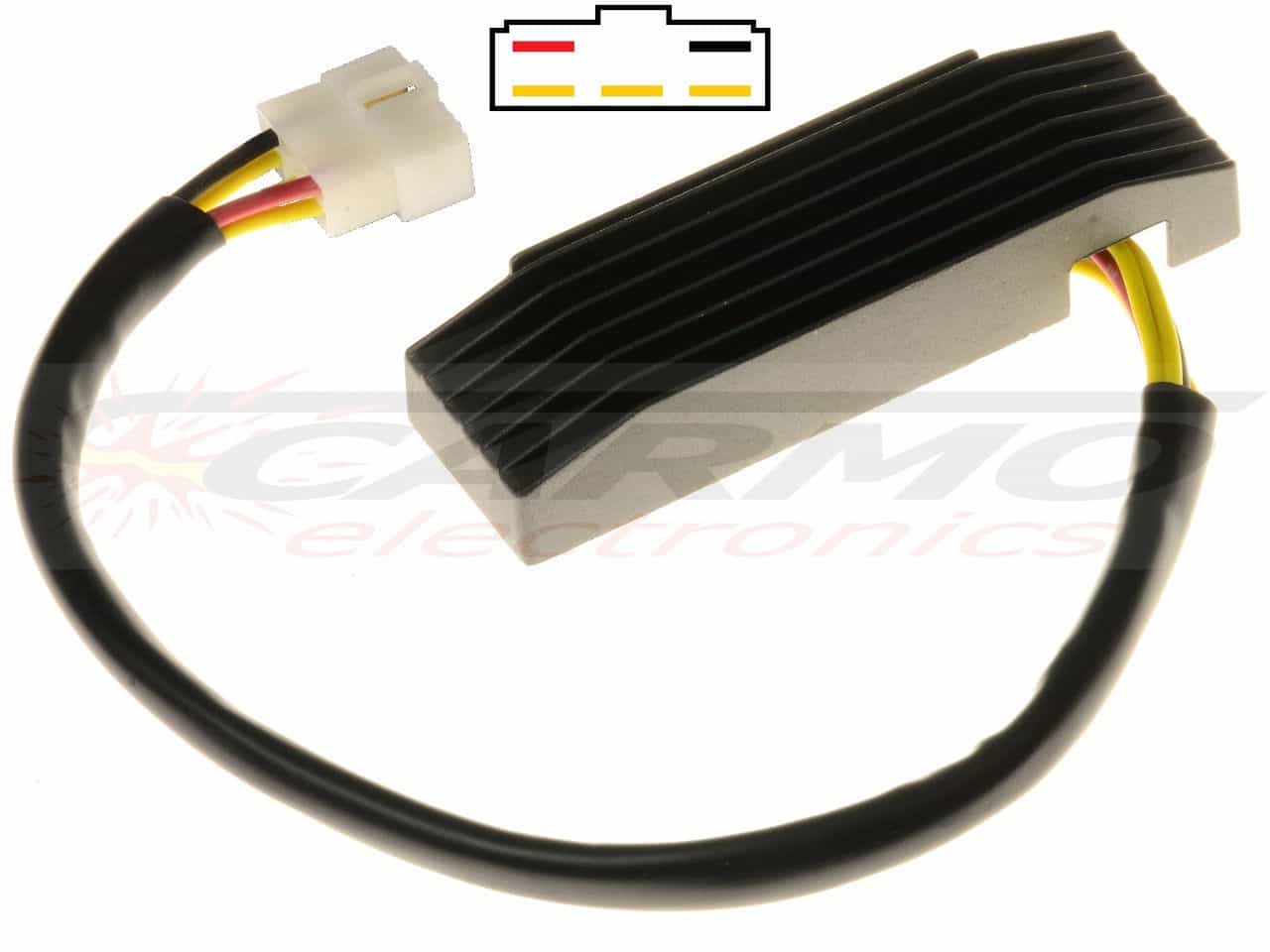 CARR401JW - Suzuki Intruder Voltage regulator rectifier - Click Image to Close