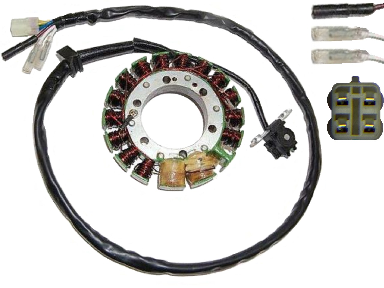 Honda TRX400EX TRX400X Sportrax ATV 1999-2014 Stator - ESG490 ElectroSport - Click Image to Close