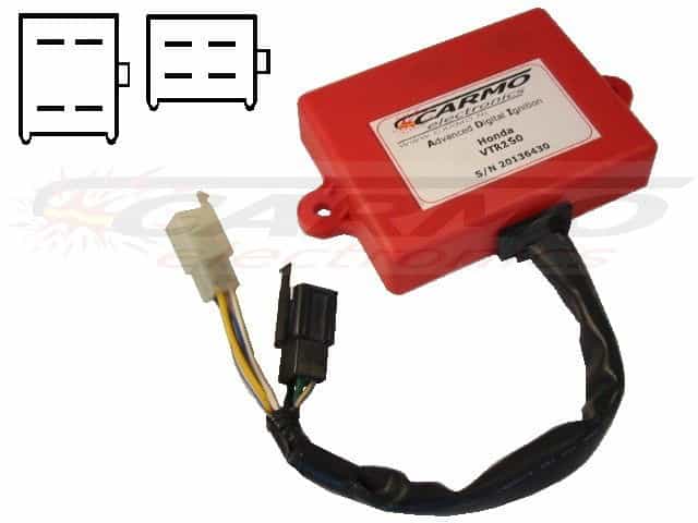 Honda VTR250 Interceptor MC15 igniter ignition module CDI TCI Box (30410-KV0-760) - Click Image to Close