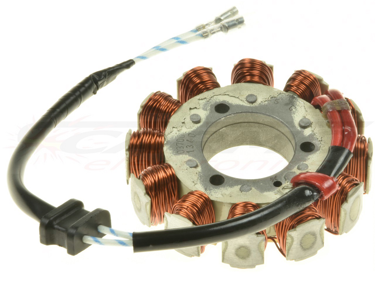 Kawasaki Z650 B1 stator alternator rewinding - 2 WIRE TYPE 1977-1983 - Click Image to Close