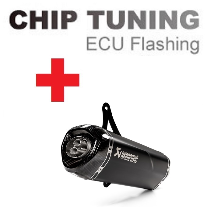 Vespa GTS / GTV 2005-2020 High Performance ECU Flash tuning+Akrapovic S-VE3SO9-HRSSBL (Stage 3) - Click Image to Close