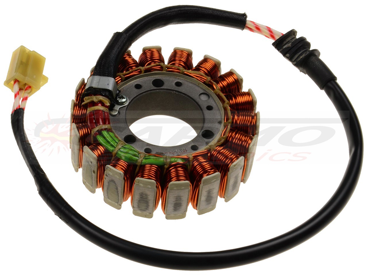 Yamaha YZF-R6 stator alternator rewinding - Click Image to Close