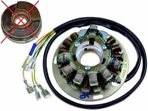 ST5051L - Husqvarna 350 410 500 510 610 Lighting & Ignition Stator